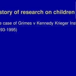 Grimes v kennedy krieger institute