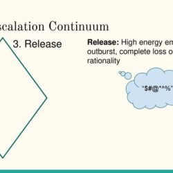 Escalation verbal continuum behavior