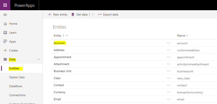 Click the field that most likely uses autonumber data type